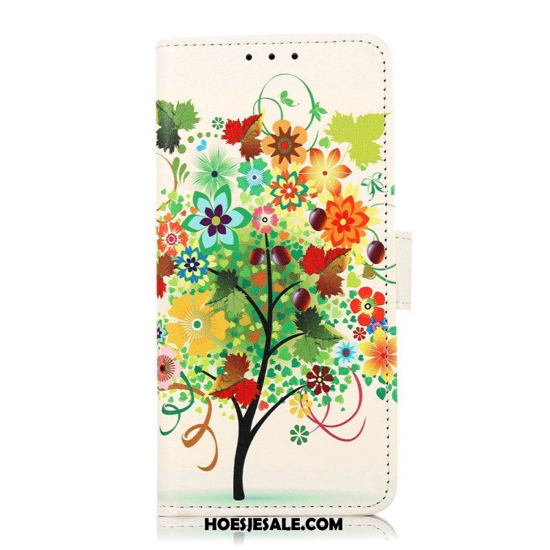 Folio-hoesje voor Samsung Galaxy M23 5G Bloeiende Boom