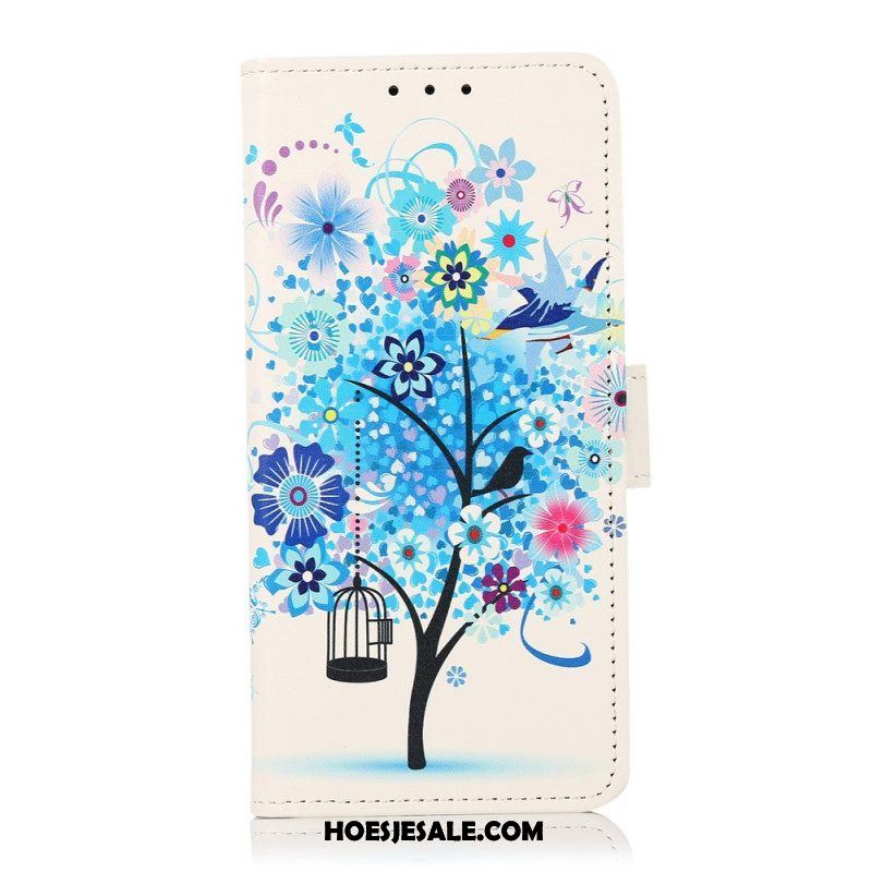 Folio-hoesje voor Samsung Galaxy M32 Bloeiende Boom