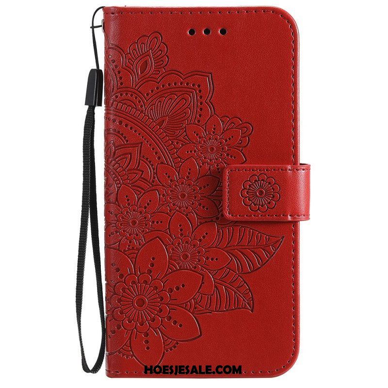 Folio-hoesje voor Samsung Galaxy M32 Bloemmandala