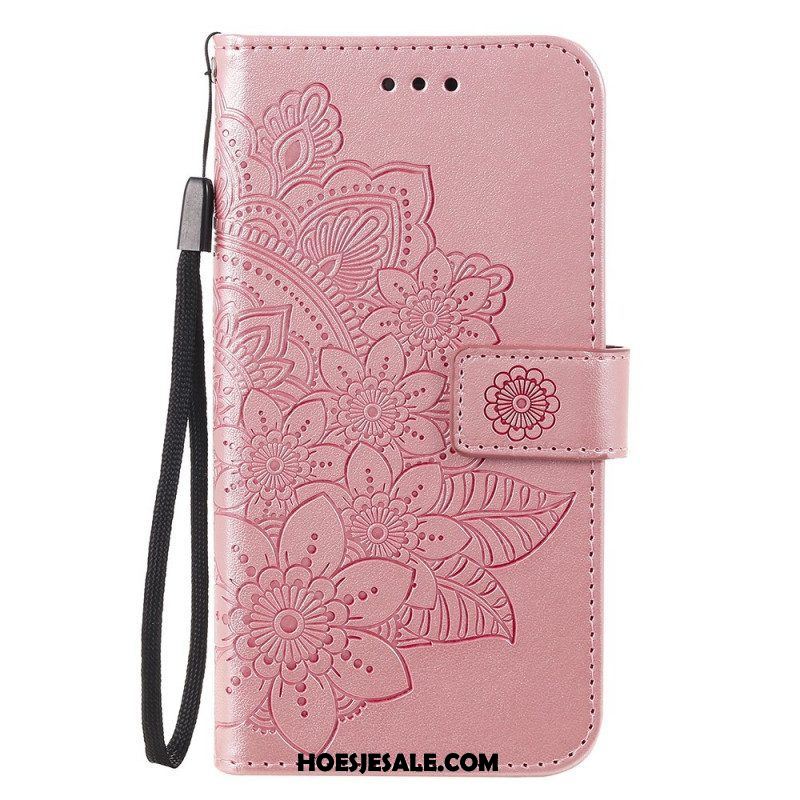 Folio-hoesje voor Samsung Galaxy M32 Bloemmandala