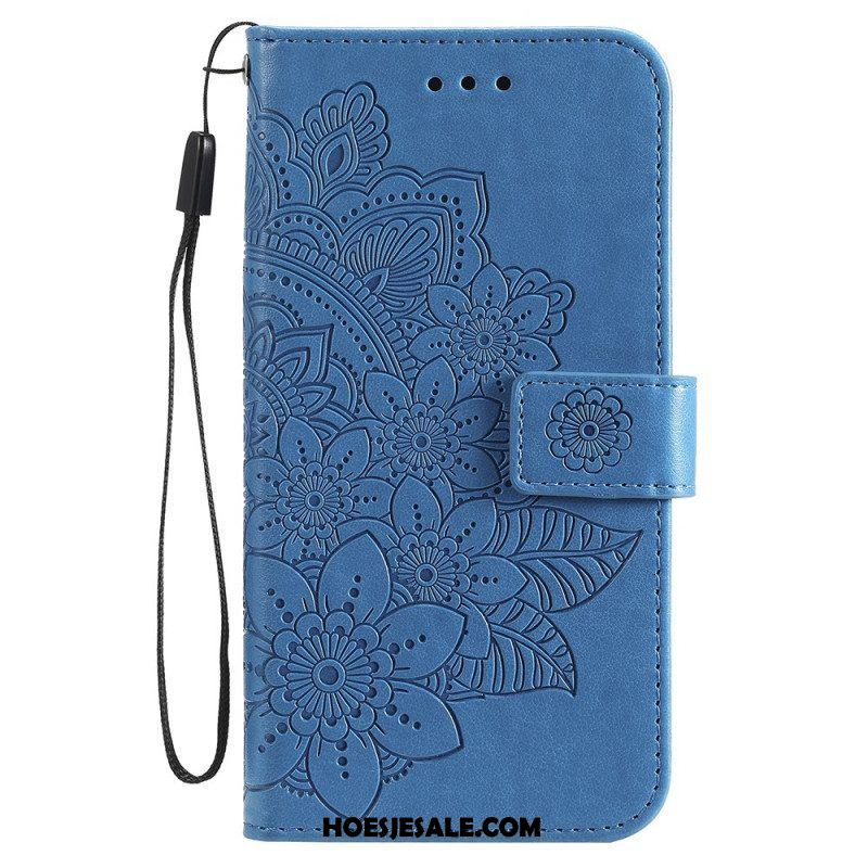 Folio-hoesje voor Samsung Galaxy M32 Bloemmandala