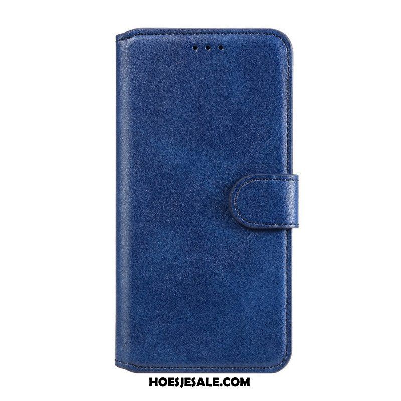 Folio-hoesje voor Samsung Galaxy M32 Klassiek