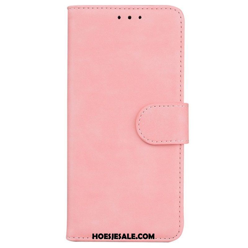 Folio-hoesje voor Samsung Galaxy M33 5G Kunstleer Effen