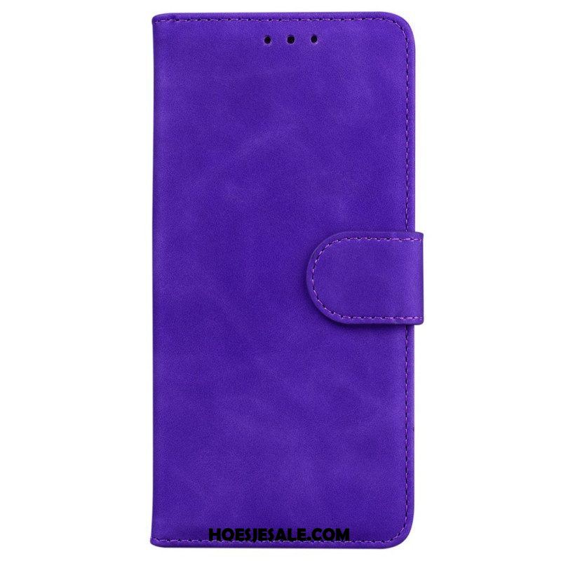 Folio-hoesje voor Samsung Galaxy M33 5G Kunstleer Effen