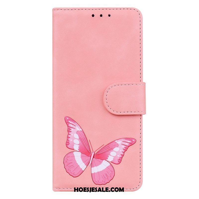 Folio-hoesje voor Samsung Galaxy M33 5G Vlinder