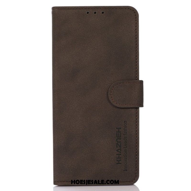 Folio-hoesje voor Samsung Galaxy M52 5G Khazneh Vintage Leereffect