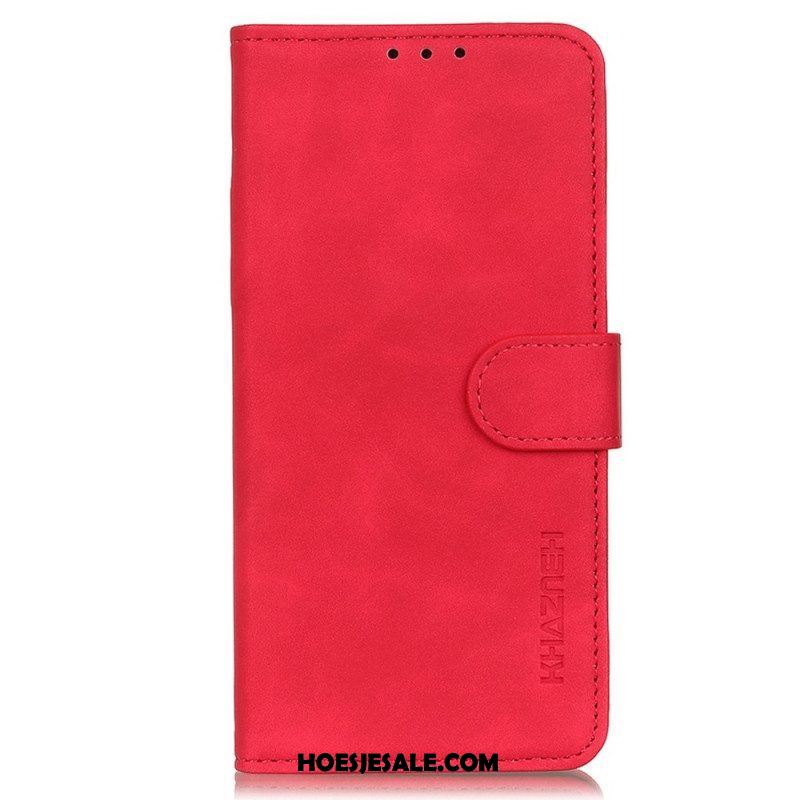 Folio-hoesje voor Samsung Galaxy M53 5G Khazneh Vintage Leereffect