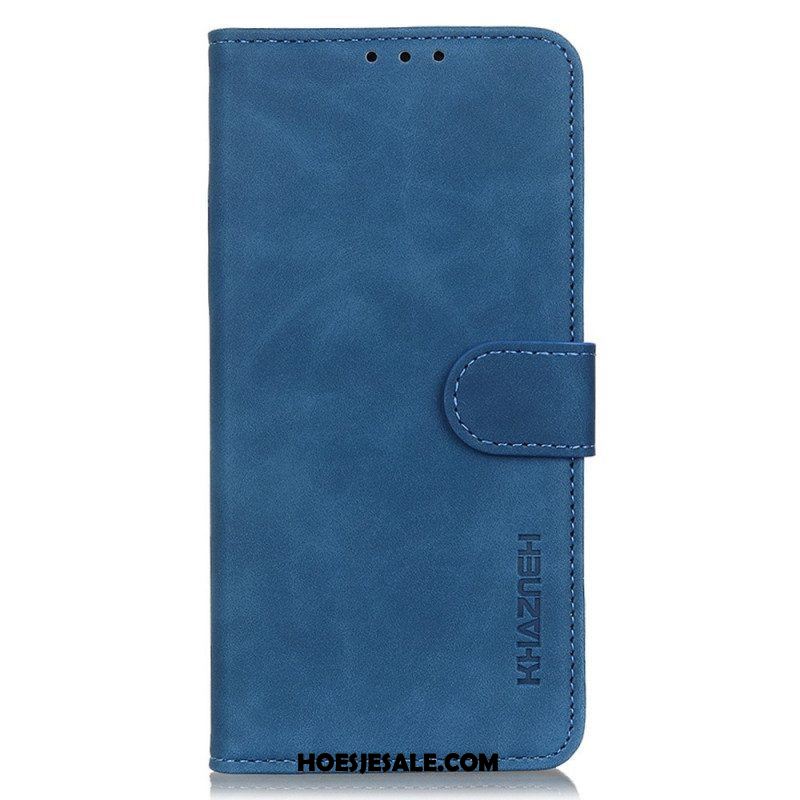 Folio-hoesje voor Samsung Galaxy M53 5G Khazneh Vintage Leereffect