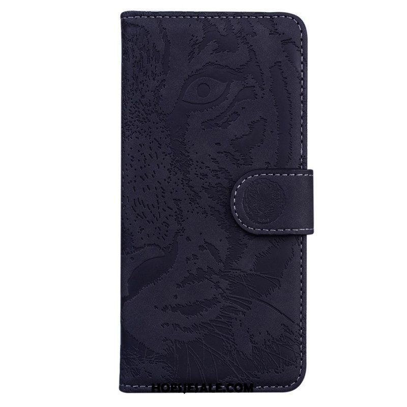 Folio-hoesje voor Samsung Galaxy M53 5G Tijger Print