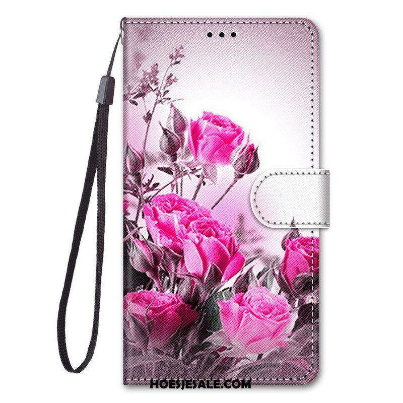 Folio-hoesje voor Samsung Galaxy S21 5G Magische Bloemen