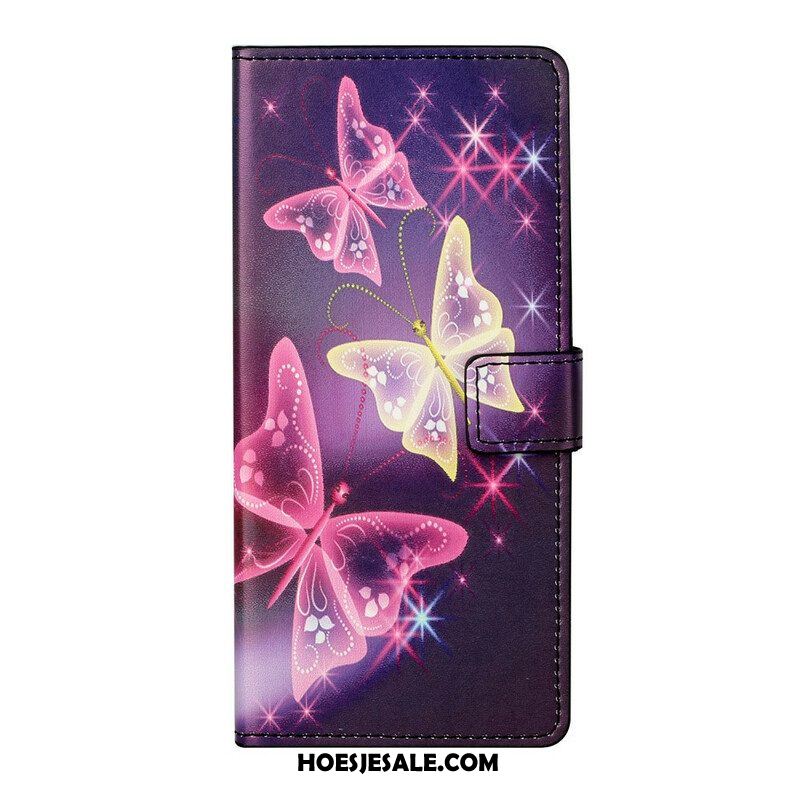 Folio-hoesje voor Samsung Galaxy S21 5G Vlinders