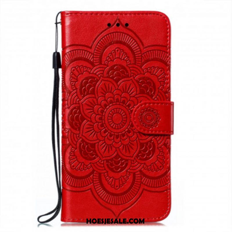 Folio-hoesje voor Samsung Galaxy S21 5G Volledige Mandala