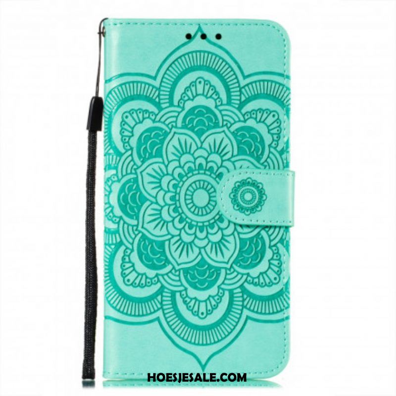 Folio-hoesje voor Samsung Galaxy S21 5G Volledige Mandala