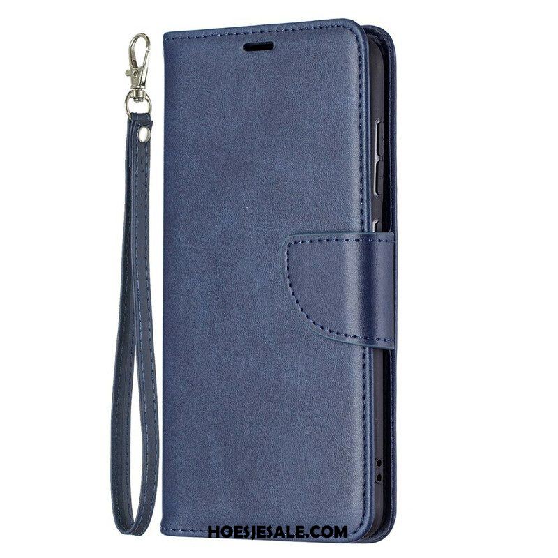 Folio-hoesje voor Samsung Galaxy S21 FE Flip Case Gladde Flap Schuin