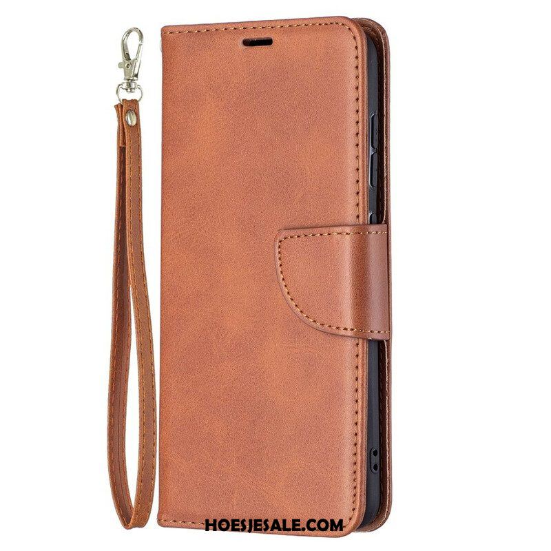 Folio-hoesje voor Samsung Galaxy S21 FE Flip Case Gladde Flap Schuin