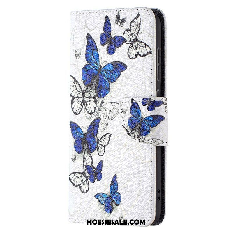 Folio-hoesje voor Samsung Galaxy S21 FE Prachtige Vlinders