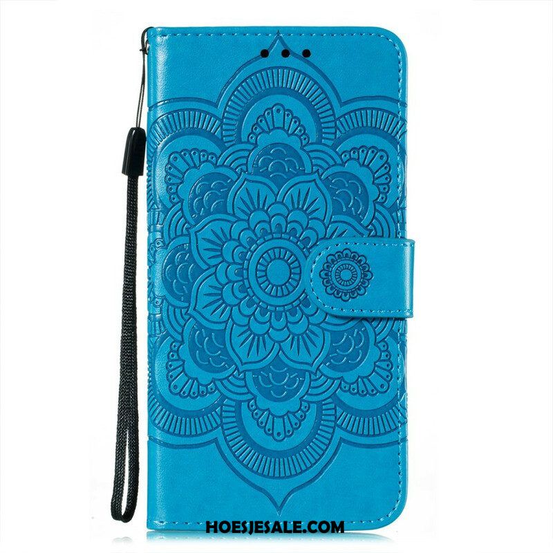 Folio-hoesje voor Samsung Galaxy S21 FE Volledige Mandala