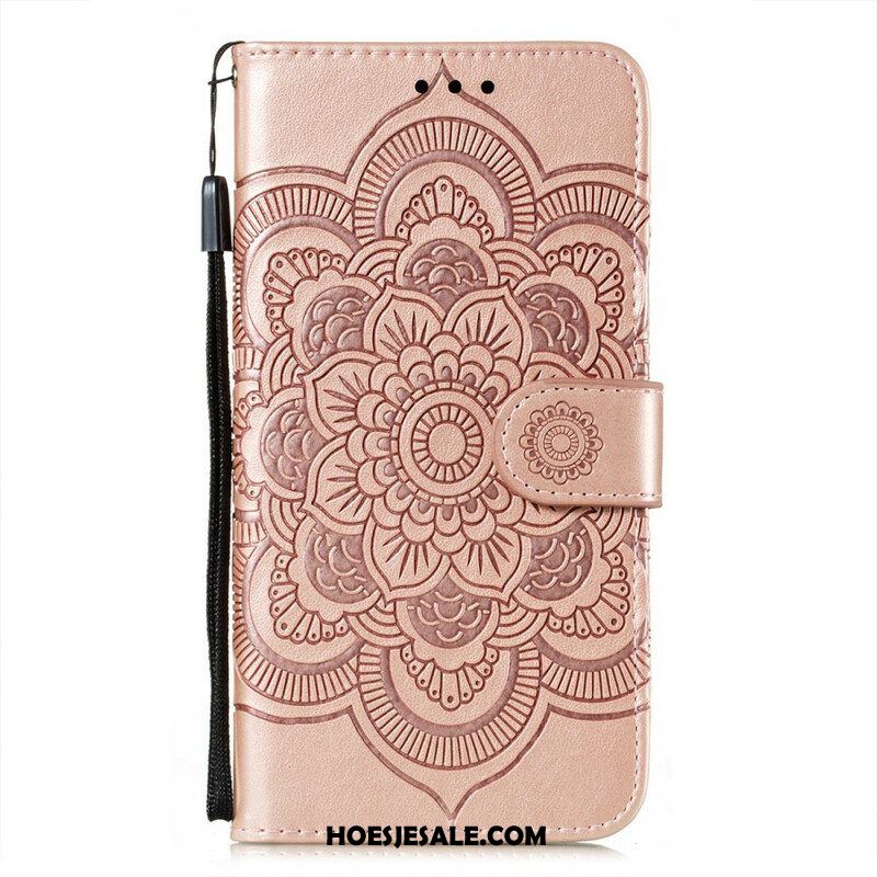 Folio-hoesje voor Samsung Galaxy S21 FE Volledige Mandala