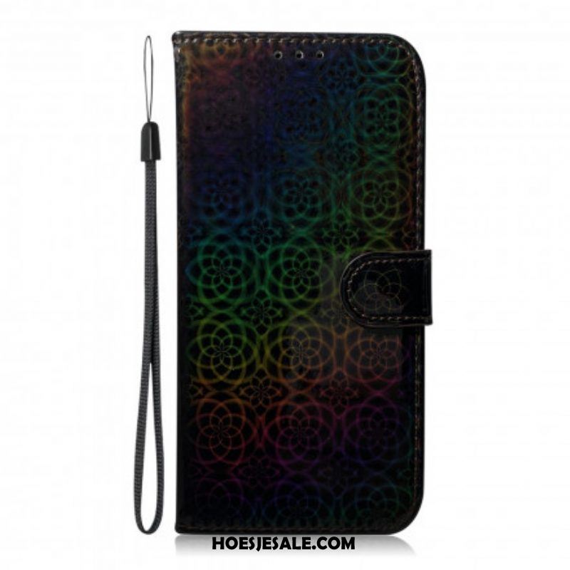 Folio-hoesje voor Samsung Galaxy S21 Plus 5G Pure Kleur