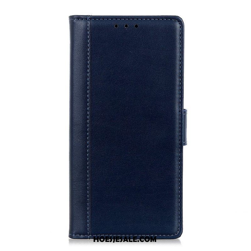 Folio-hoesje voor Samsung Galaxy S22 5G Stijl Leer Elegantie