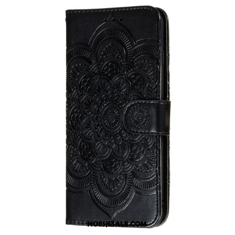 Folio-hoesje voor Samsung Galaxy S22 Plus 5G Volledige Mandala