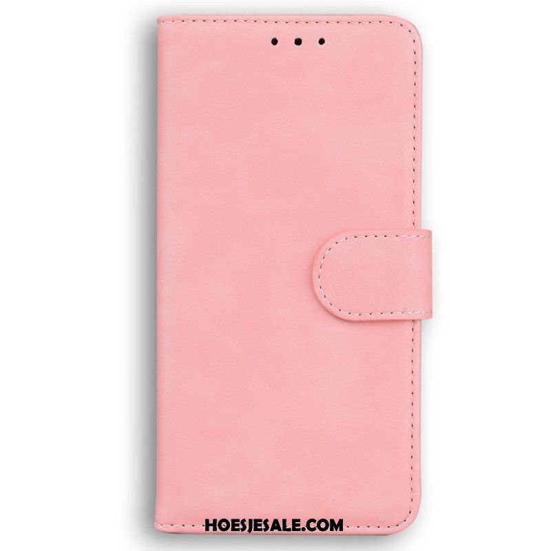 Folio-hoesje voor Samsung Galaxy S23 5G Effen Kleurontwerp