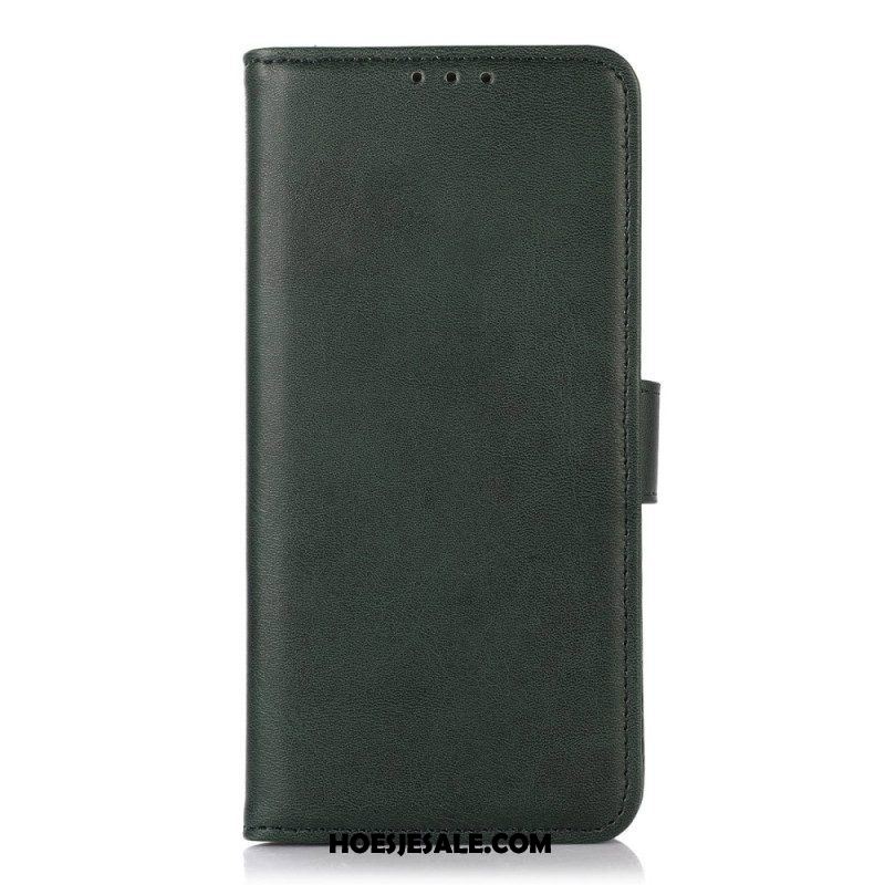 Folio-hoesje voor Samsung Galaxy S23 5G Leren Styling