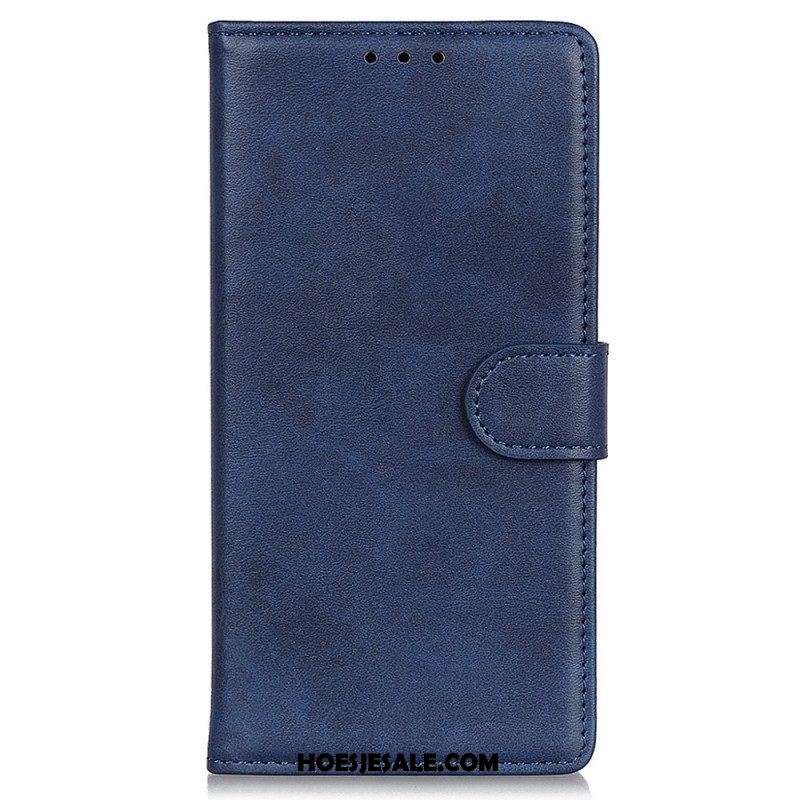 Folio-hoesje voor Samsung Galaxy S23 5G Mat Kunstleer