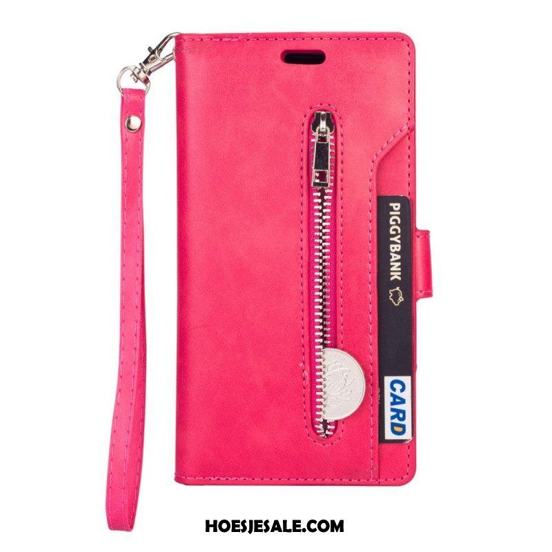 Folio-hoesje voor Samsung Galaxy S23 5G Met Ketting Lanyard Portemonnee