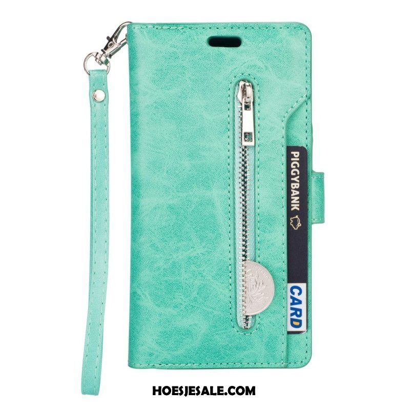 Folio-hoesje voor Samsung Galaxy S23 5G Met Ketting Lanyard Portemonnee