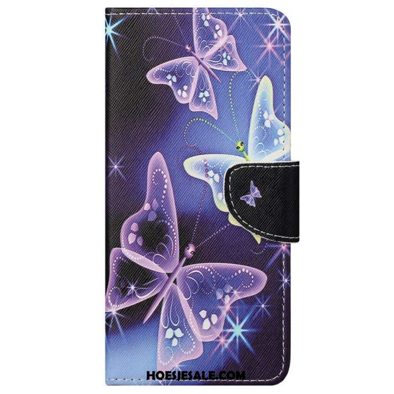 Folio-hoesje voor Samsung Galaxy S23 5G Sublieme Vlinders