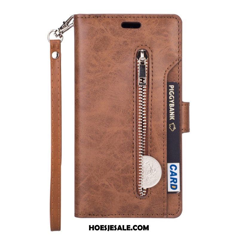 Folio-hoesje voor Samsung Galaxy S23 Plus 5G Met Ketting Lanyard Portemonnee