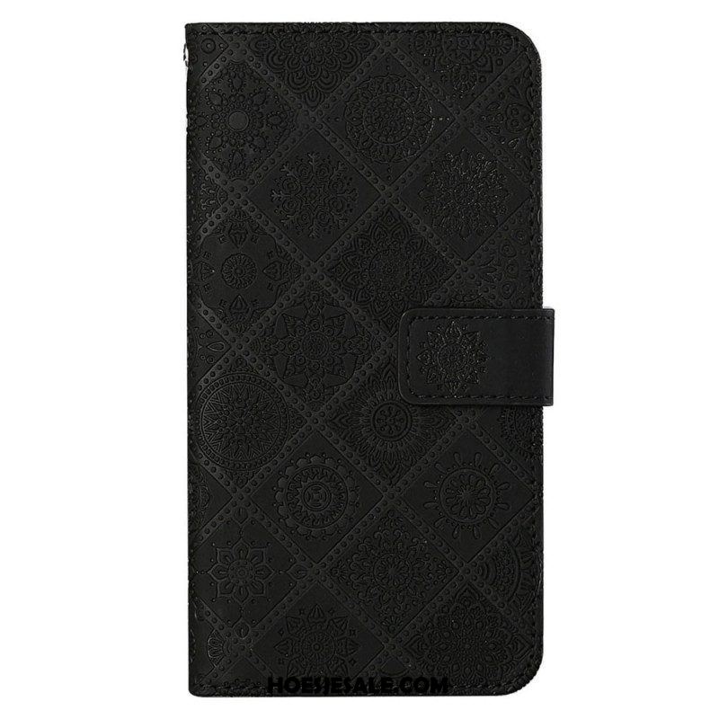 Folio-hoesje voor Samsung Galaxy S23 Plus 5G Tapijt Patroon