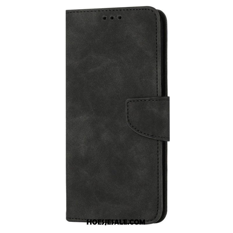 Folio-hoesje voor Samsung Galaxy S23 Plus 5G Vintage Lederen Stijl