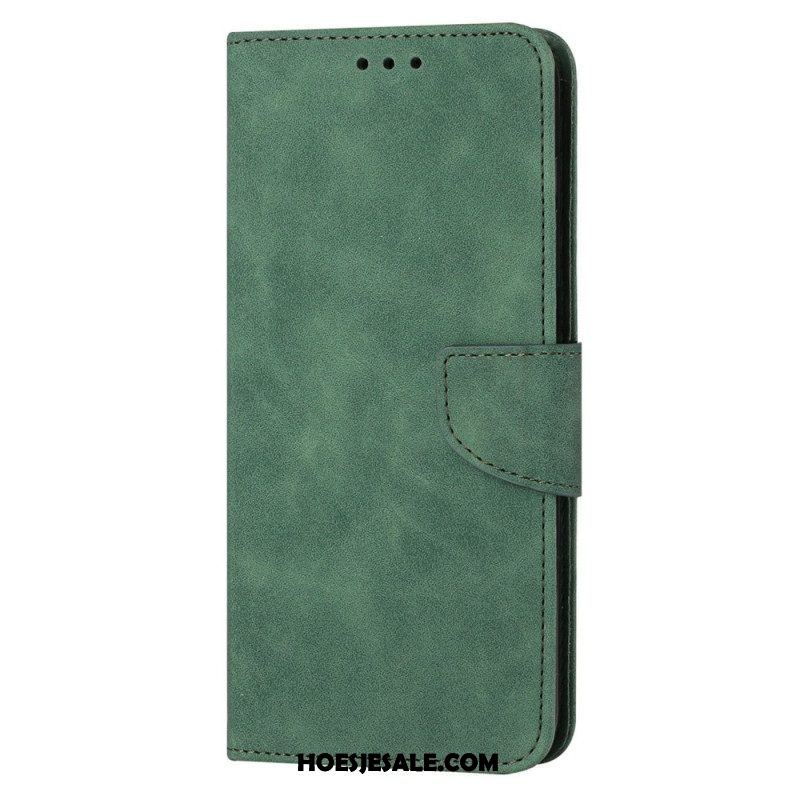 Folio-hoesje voor Samsung Galaxy S23 Plus 5G Vintage Lederen Stijl