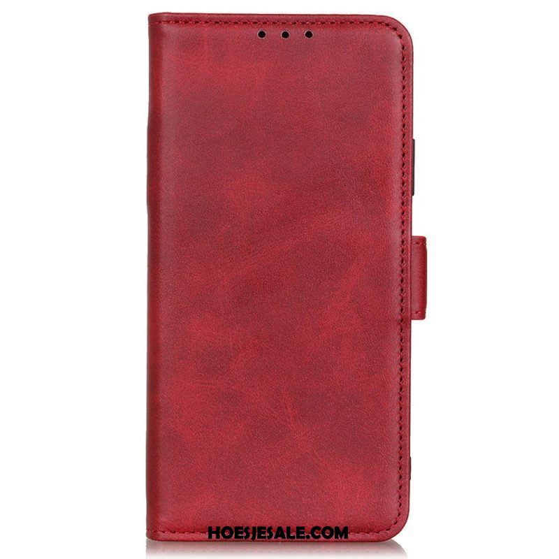 Folio-hoesje voor Samsung Galaxy S23 Ultra 5G Dubbele Sluiting