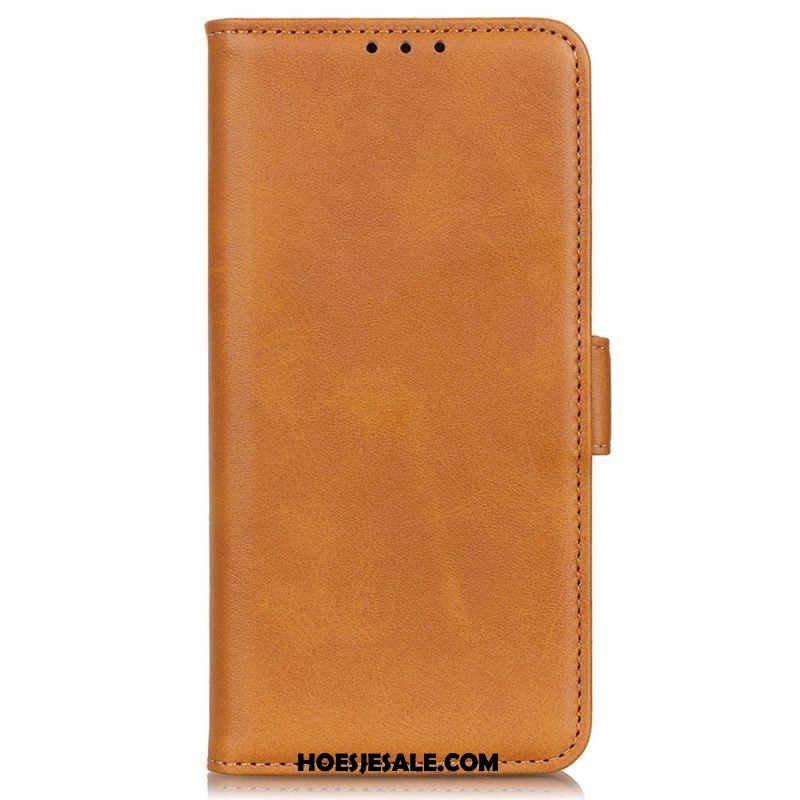 Folio-hoesje voor Samsung Galaxy S23 Ultra 5G Dubbele Sluiting