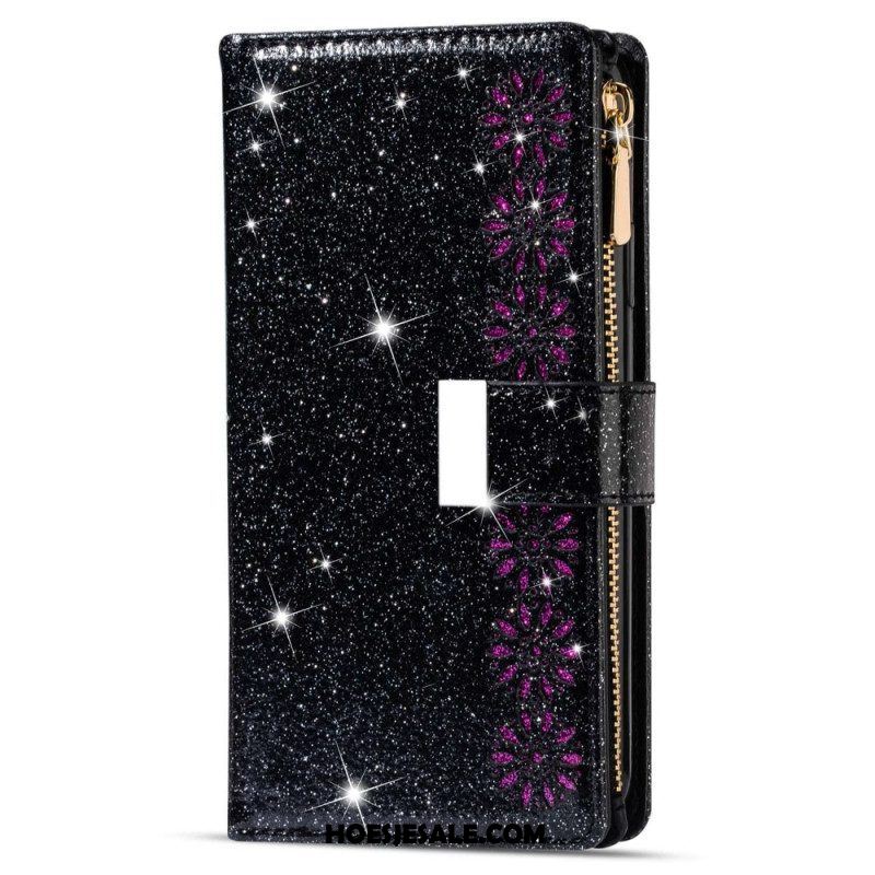 Folio-hoesje voor Samsung Galaxy S23 Ultra 5G Portemonnee Portemonnee Met Pailletten