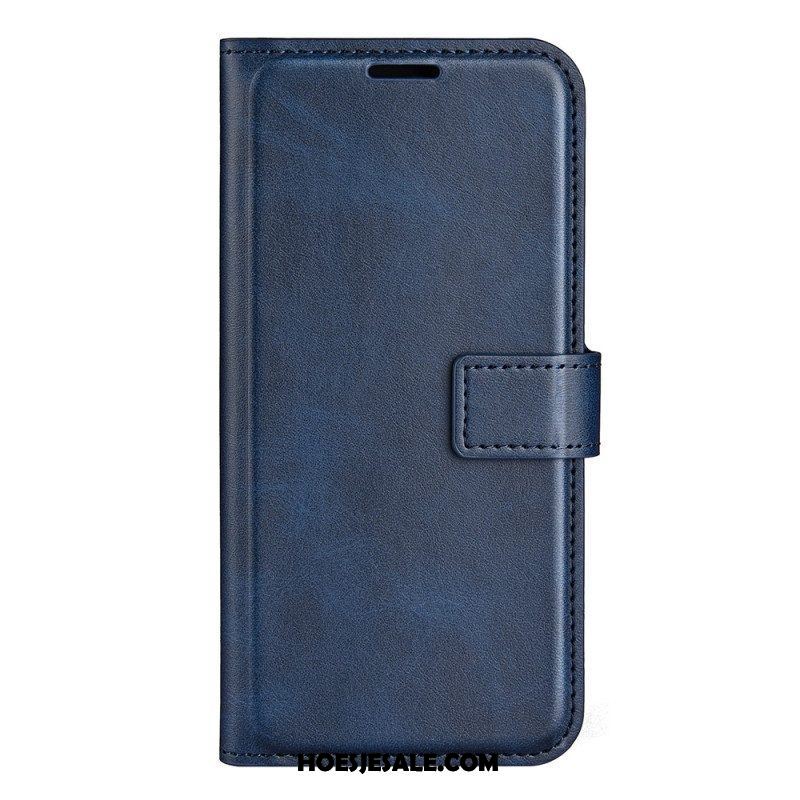 Folio-hoesje voor Samsung Galaxy S23 Ultra 5G Stijl Leer Kleur