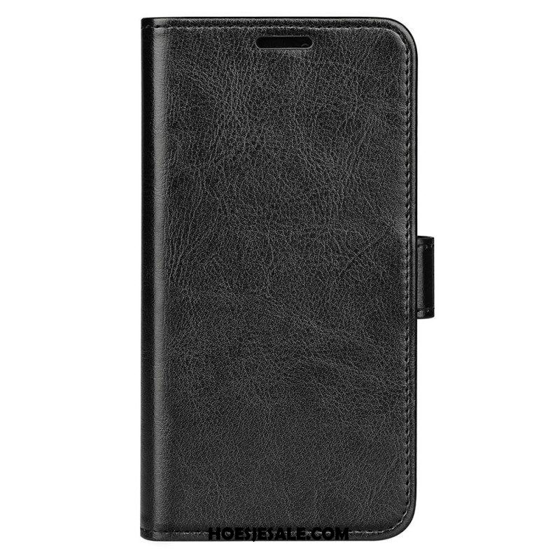 Folio-hoesje voor Samsung Galaxy S23 Ultra 5G Vintage Leereffect