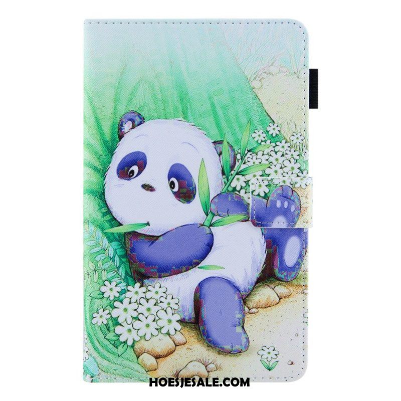 Folio-hoesje voor Samsung Galaxy Tab A8 (2021) Schattige Panda