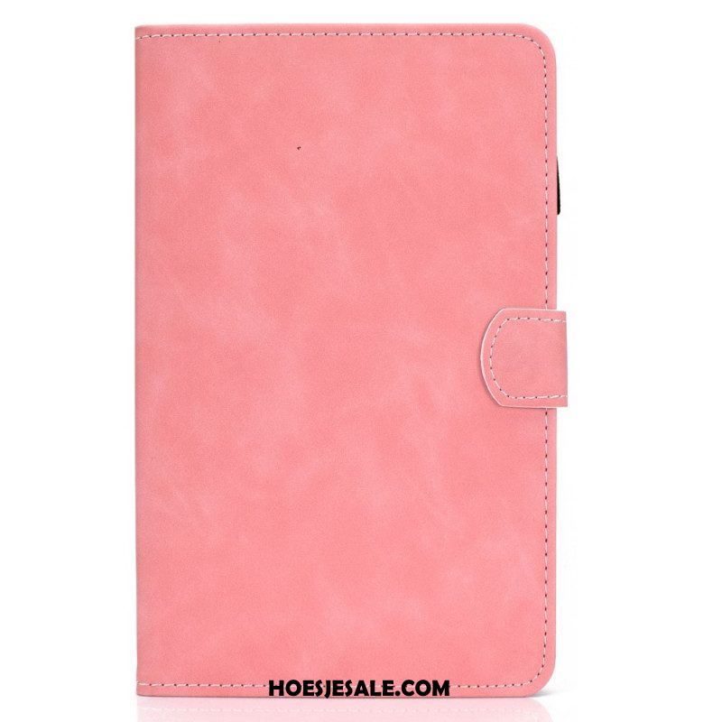 Folio-hoesje voor Samsung Galaxy Tab A8 (2021) Vintage Design Leereffect