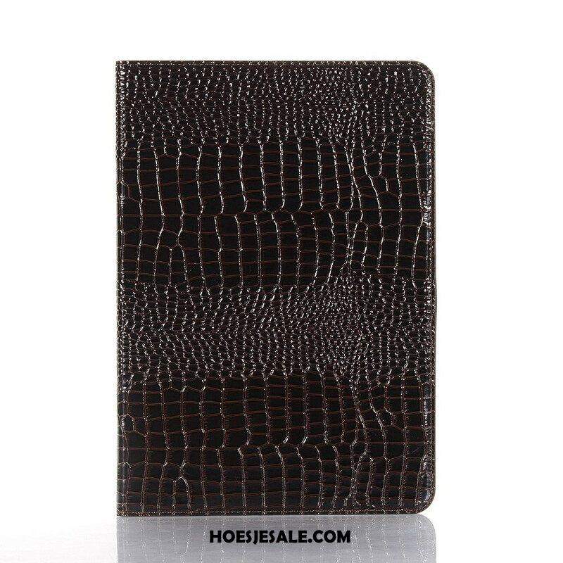 Folio-hoesje voor Samsung Galaxy Tab S8 Plus / Tab S7 Plus Krokodillenhuid-effect