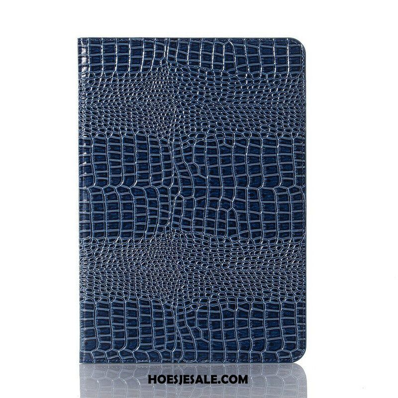 Folio-hoesje voor Samsung Galaxy Tab S8 Plus / Tab S7 Plus Krokodillenhuid-effect