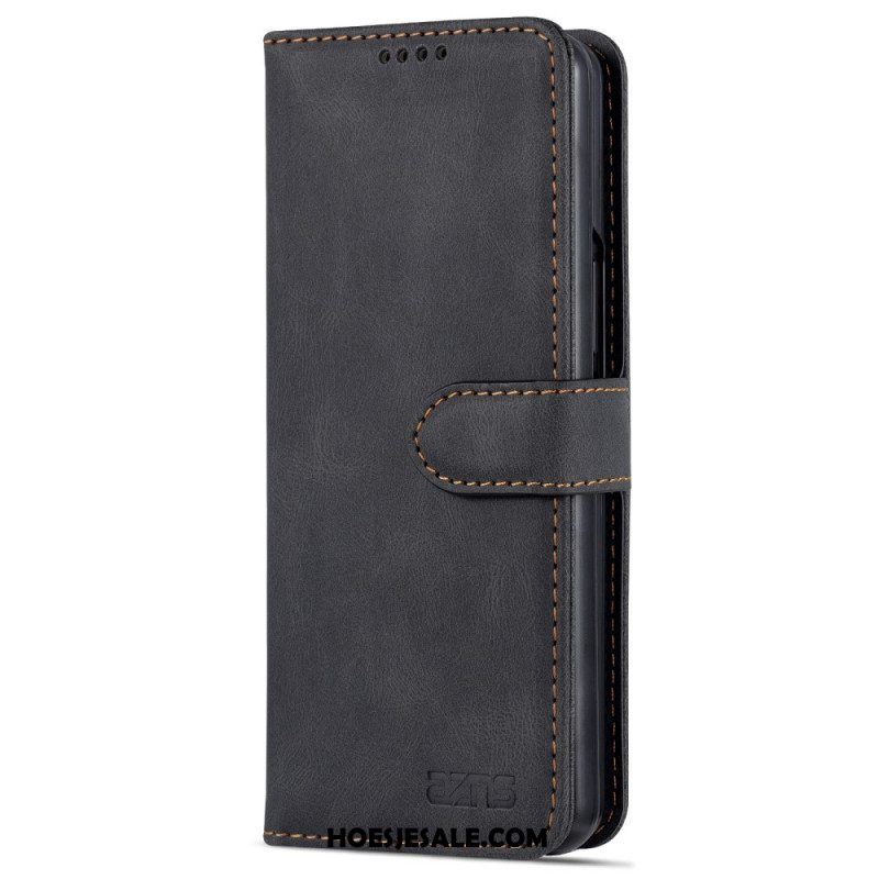 Folio-hoesje voor Samsung Galaxy Z Fold 3 5G Azns Leerstyling