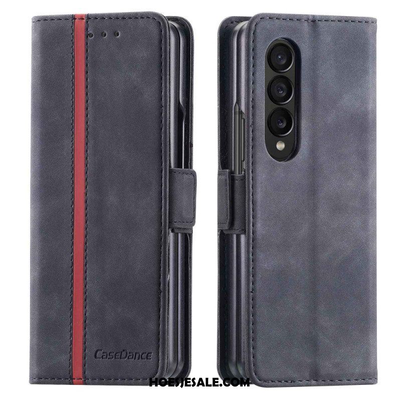 Folio-hoesje voor Samsung Galaxy Z Fold 4 Casedance Serie Waltz 001