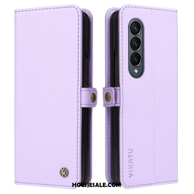 Folio-hoesje voor Samsung Galaxy Z Fold 4 Yikatu Yk-001