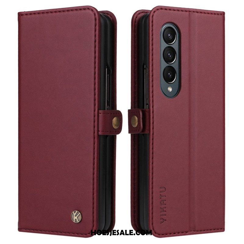 Folio-hoesje voor Samsung Galaxy Z Fold 4 Yikatu Yk-001