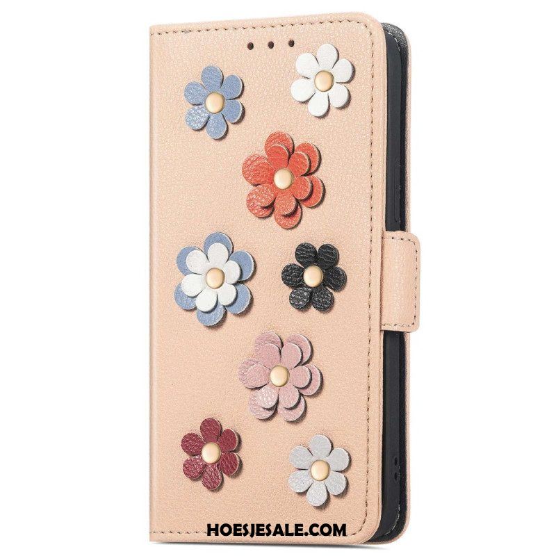 Folio-hoesje voor Sony Xperia 1 IV Decoratieve Bloemen