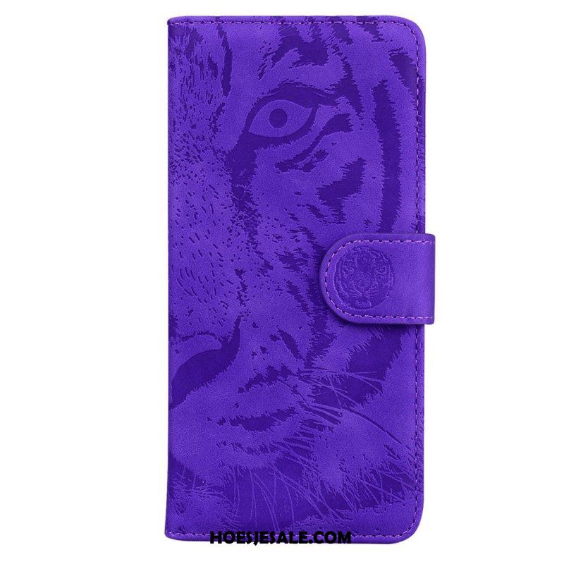 Folio-hoesje voor Sony Xperia 1 IV Tijger Print